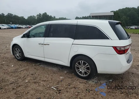 2012 Honda Odyssey Exl из США, поврежденный, VIN 5FNRL5H64CB026238